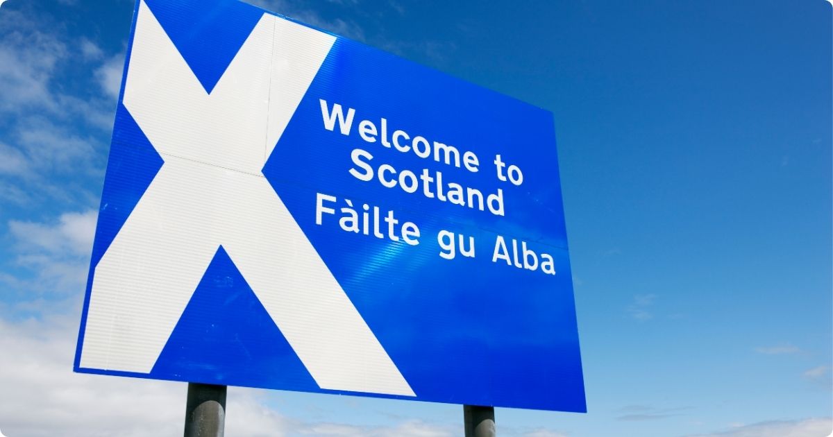 welcome to Scotland